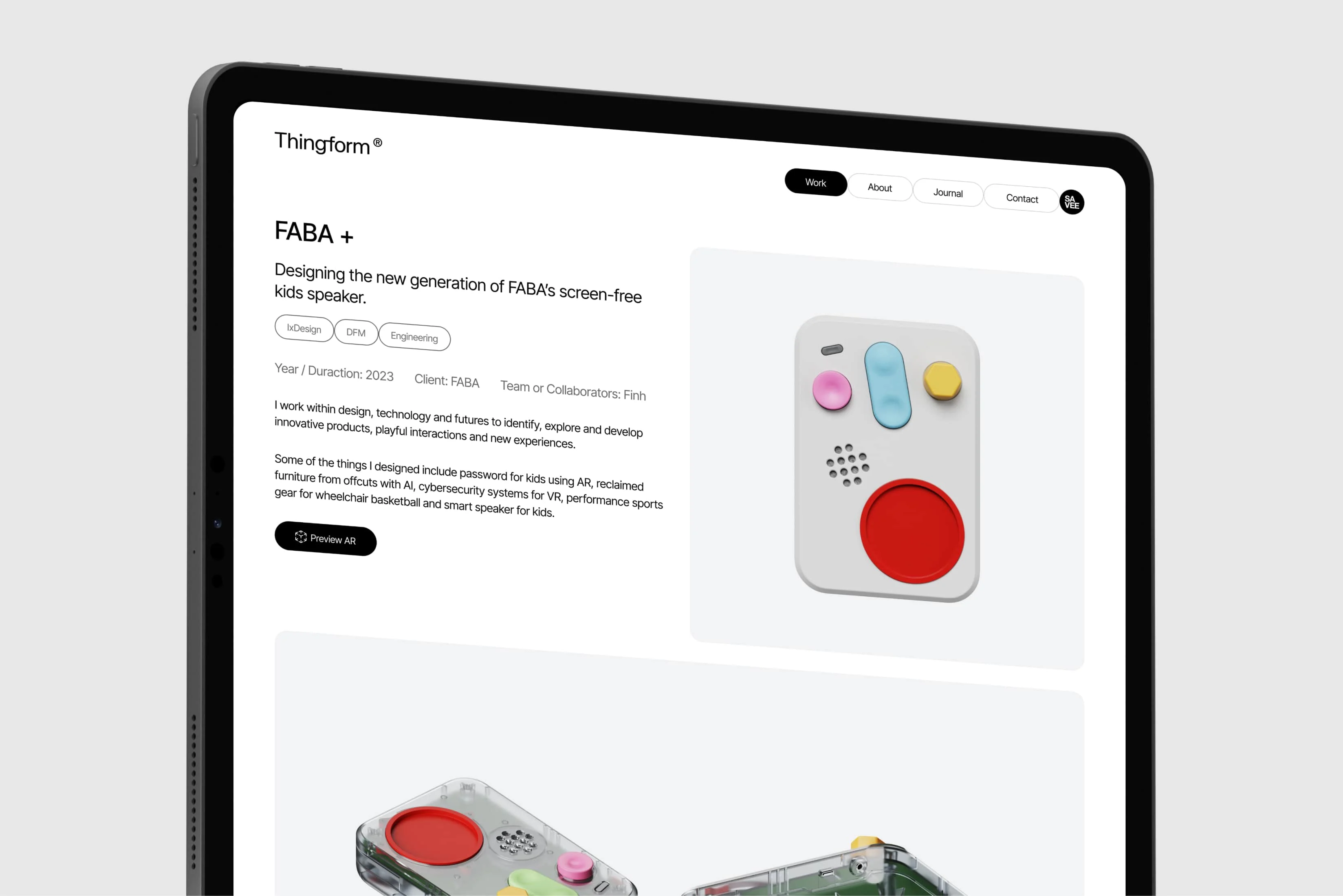 Thingform